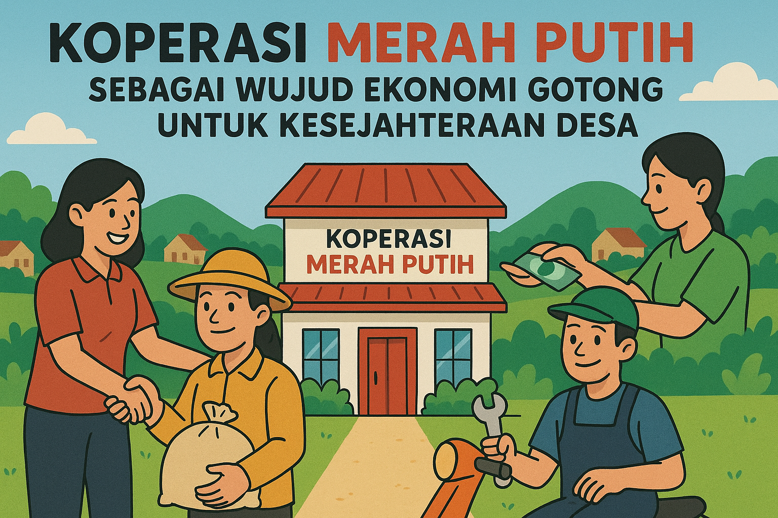 koperasi-merah-putih-wujud-ekonomi-gotong-royong-untuk-kesejahteraan-desa